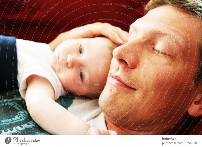 fest der liebe Baby Mann Erwachsene Vater Familie & Verwandtschaft Kindheit Kopf Haare & Frisuren Gesicht Auge Nase Mund Lippen 0-12 Monate 30-45 Jahre Lächeln