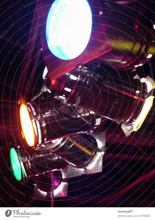 spot on Licht Lampe Show Bühne Freizeit & Hobby Scheinwerfer Farbe Filter Beleuchtung Reaktionen u. Effekte