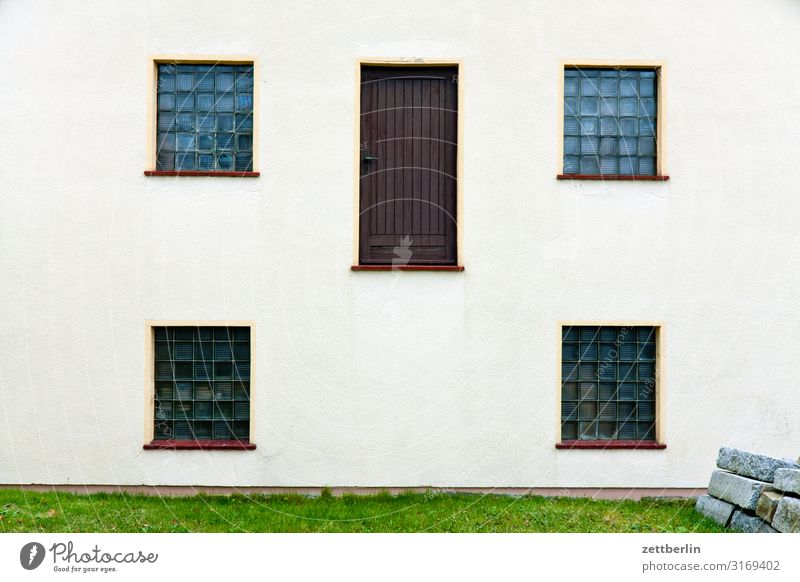 Notausgang Haus Fenster ein lizenzfreies Stock Foto von