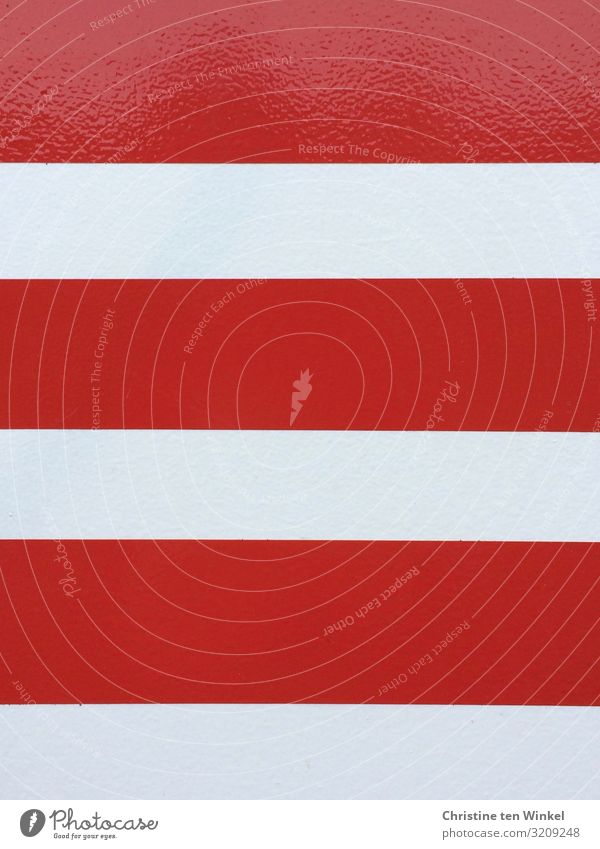 rote und weisse Streifen ästhetisch außergewöhnlich Fröhlichkeit frisch glänzend einzigartig nah maritim schön weiß Farbe Symmetrie Hintergrundbild Farbfoto