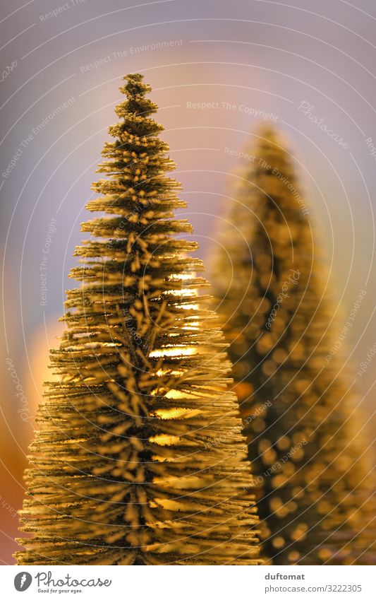 Weihnachts-Gemütlichkeit Winter Häusliches Leben Dekoration & Verzierung Feste & Feiern Weihnachten & Advent Eis Frost Baum Kerze Weihnachtsbaum kuschlig Kitsch