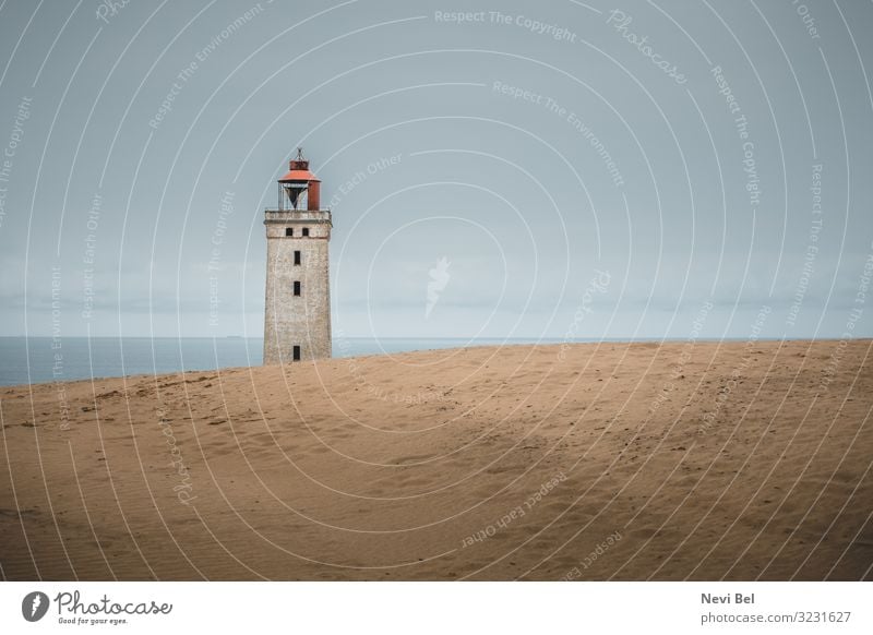 Rubjerg Knude lighthouse Ferien & Urlaub & Reisen Tourismus Ausflug Ferne Freiheit Strand Meer wandern Renovieren Umwelt Natur Landschaft Sand Himmel Wolken