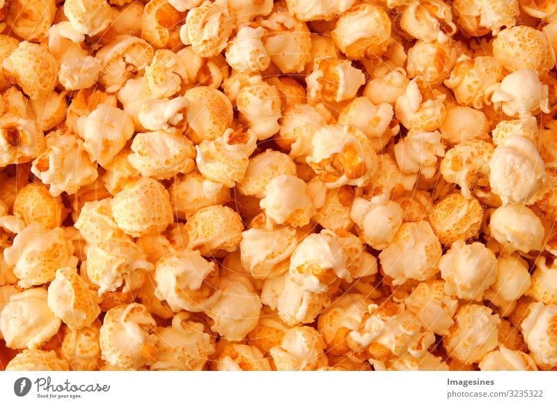 Popcorn Lebensmittel Ernährung Fastfood Popkorn Hintergrundbild Knabbereien lecker genießen Langeweile "hintergrund detailliert nahaufnahme knabberei knabbern
