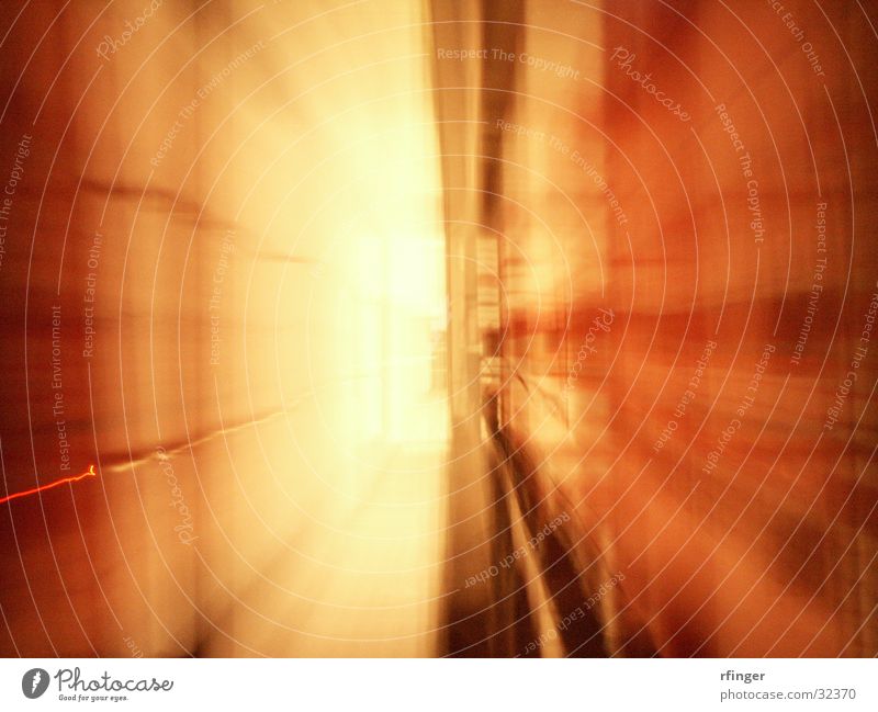 Kubikfenster Fenster Zoomeffekt Licht Mitte Langzeitbelichtung extrudiert Kubisch Würfel 3.Dimmension