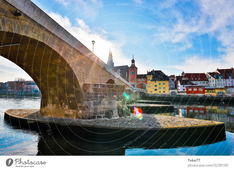 Regensburg #2 Winter ästhetisch Religion & Glaube Bayern Donau Stadt Regen Farbfoto Außenaufnahme
