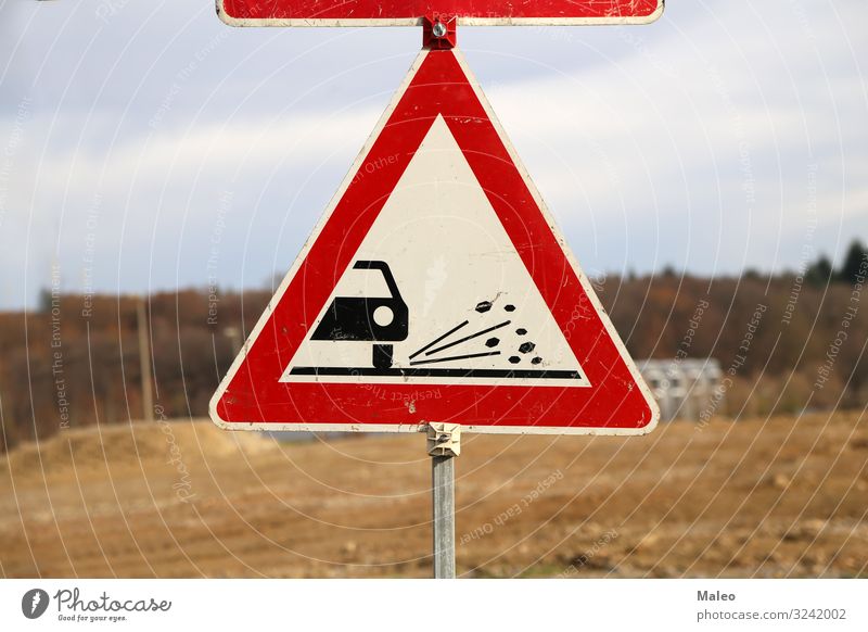Strassenarbeiten Unfall Zeichen Reparatur Straße Warnhinweis Warnung Verkehr Baustelle Symbole & Metaphern Grafik u. Illustration Wachsamkeit Hinweisschild