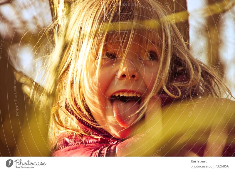 Gold Strähnchen Freude Gesundheit Spielen Kindererziehung Bildung Kindergarten lernen Mensch Kleinkind Mädchen Schwester Kindheit Kopf 1 3-8 Jahre Umwelt Natur
