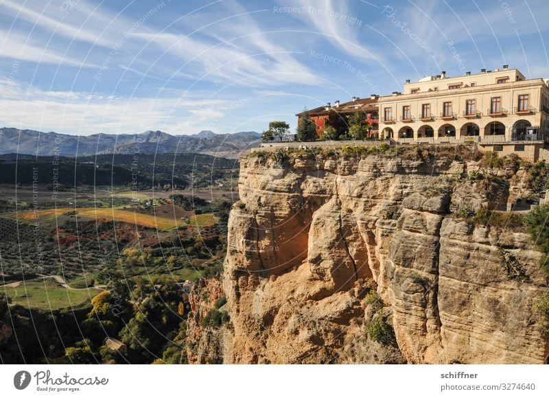 Ronda Andalusien Malaga Spanien ausblick Aussicht Felsen Dorf Sehenswürdigkeit