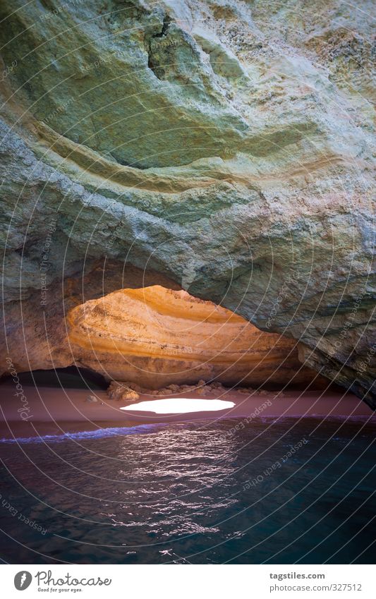 LILA BENAGIL Portugal Algarve Seacaves violett Höhle Seehöhlen Sea-Caves Benagil Praia de Benagil Felsalgarve Ferien & Urlaub & Reisen Reisefotografie Idylle