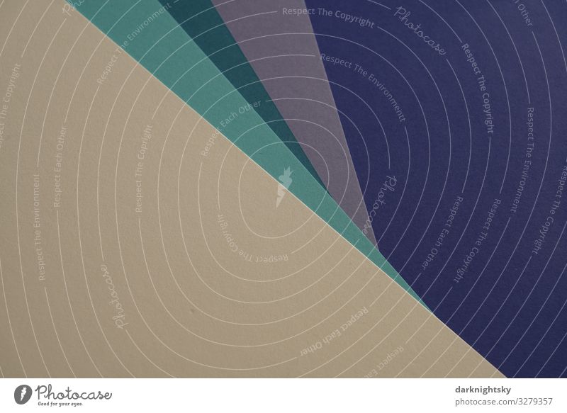 Color Komposition aus blau, türkis und beige elegant Freizeit & Hobby heimwerken Kunst Farbkomposition Arbeit & Erwerbstätigkeit wählen Häusliches Leben eckig