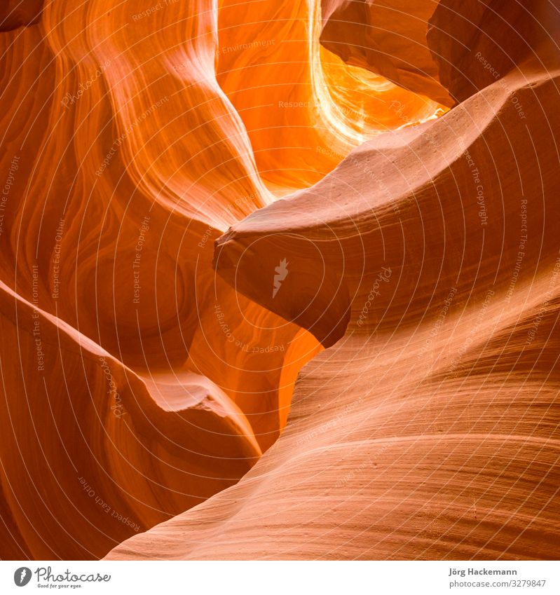 Antelopes Canyon, der weltberühmte Slot-Canyon schön Natur Landschaft Sand Felsen Schlucht Wege & Pfade Stein natürlich rosa rot schwarz Farbe Antelope Canyon