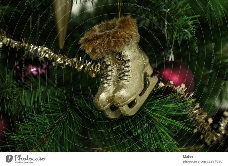 Weihnachtsbaumschmuck abstrakt Hintergrundbild Kugel hell Feste & Feiern Weihnachten & Advent mehrfarbig Dezember Dekoration & Verzierung Design festlich