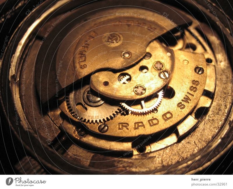 Fehlkauf Uhr Uhrwerk Mechanik automatisch Schrott Elektrisches Gerät Technik & Technologie Kunstwerk Zahnrad alt swiss made