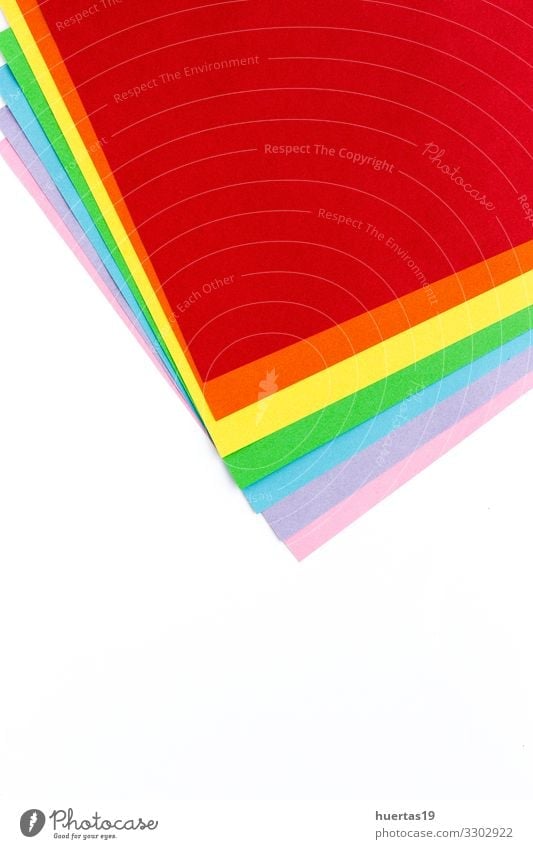 Die Farben des Regenbogens, Symbol für LGBT Lifestyle Freiheit Feste & Feiern Homosexualität Familie & Verwandtschaft Papier Respekt Partnerschaft gleich lgbt