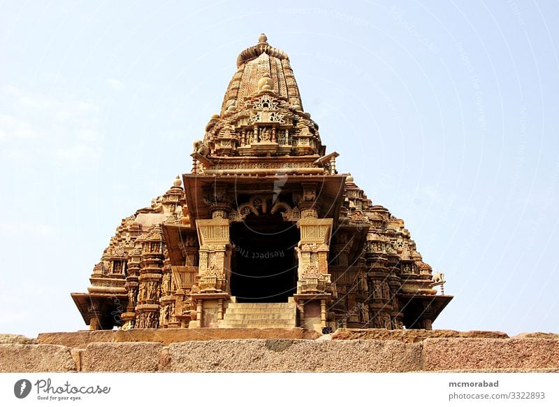 Kandariya-Mahadev-Tempel Ferien & Urlaub & Reisen Platz Denkmal Kunst horizontal Asien Indien Madhya Pradesh Khajuraho Westliche Gruppe von Tempeln