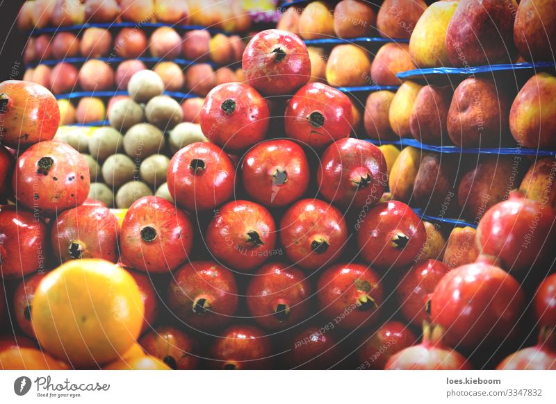 fruit towers Lebensmittel Frucht Apfel Orange Vegetarische Ernährung kaufen Design Ferien & Urlaub & Reisen Ferne Handel Essen exotisch frisch Gesundheit süß