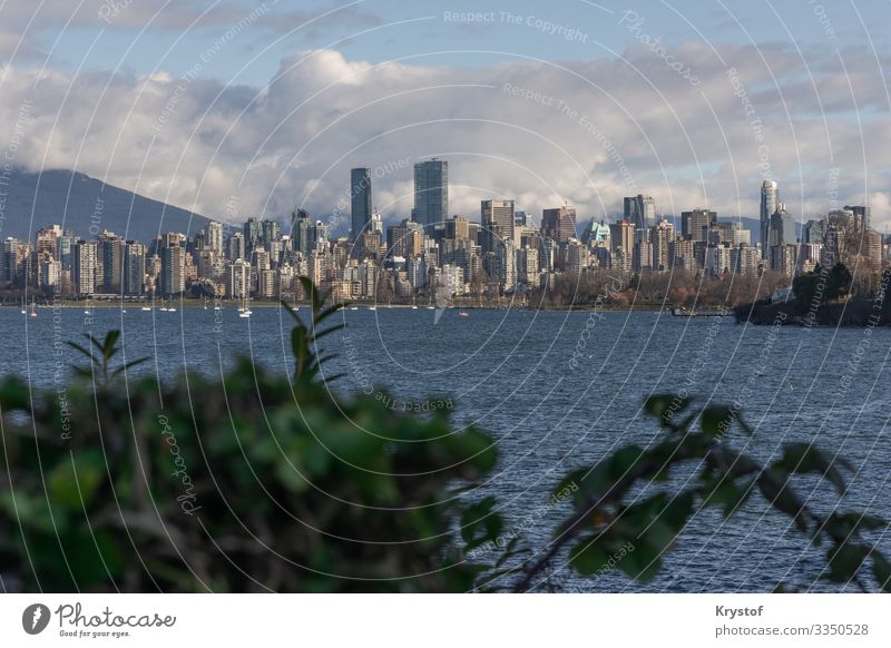 Vancouver Umwelt Natur Landschaft Kanada Stadt Hauptstadt Stadtzentrum Stimmung Panorama (Aussicht) Großstadt Farbfoto Menschenleer Tag