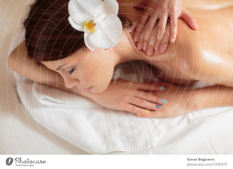 Massage Lifestyle schön Körper Haut Gesicht Gesundheitswesen Behandlung Wellness harmonisch Erholung Mensch Junge Frau Jugendliche Erwachsene Hand 1 18-30 Jahre