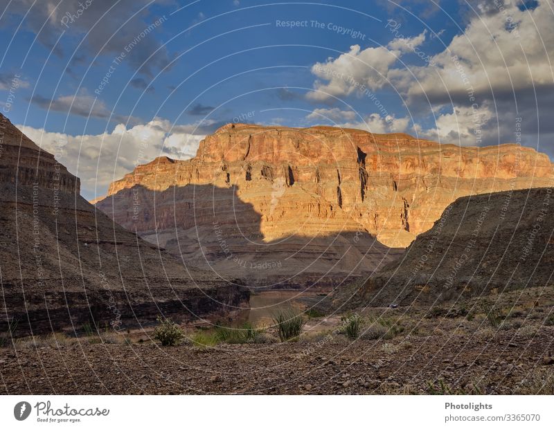 Grand Canyon Nationalpark Ferien & Urlaub & Reisen Tourismus Abenteuer Ferne Freiheit Sommerurlaub Rundreise Umwelt Natur Landschaft Erde Sand Himmel Wolken