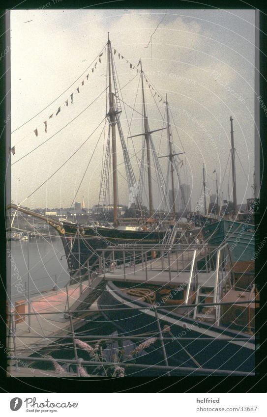 london port Europa Großbritannien England Portwein Schoner Segelschiff Elektrisches Gerät Technik & Technologie Hafen malerwinkel Museum