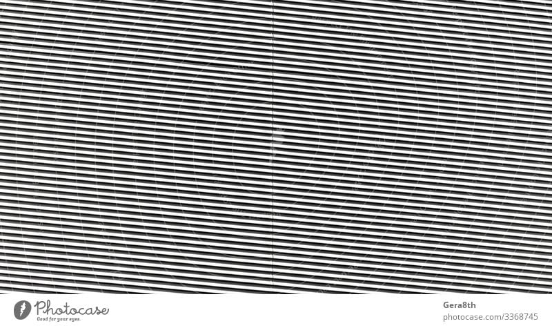 abstraktes schwarz-weiß gestreiftes Wandmuster in Nahaufnahme Auge Streifen einfach abstrakter Hintergrund Abstraktes Muster Abstraktion konzeptionell Einfluss