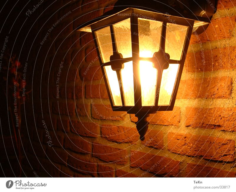 Licht Lampe Mauer Laterne Physik Dinge Wärme