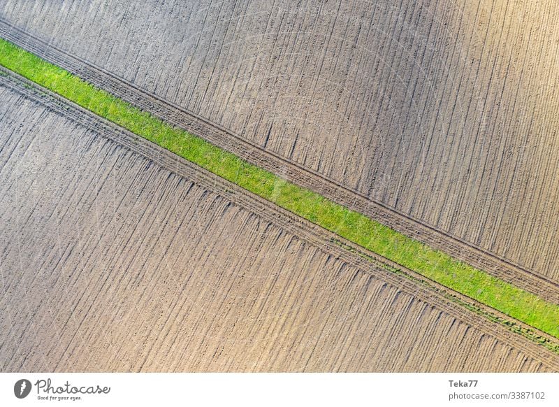 #Feld von Oben 1 feld drone von oben agriculture Feldarbeit Felder Feldrand wald Bauernhof zwei Grass
