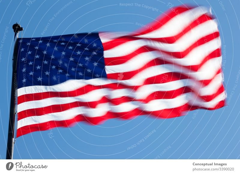 US-Flagge, die Flagge der Vereinigten Staaten von Amerika amerika Amerikaner Transparente blau Land Fahne Freiheit Nation national Patriotin patriotisch
