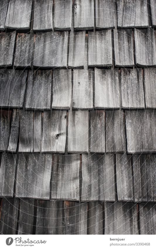 Holzschindeln Fichte Zeder Wand Schindel Hintergrund Textur Schütteln Haus natur Design Material Dach braun Baum Architektur Grunge Gebäude strukturiert Panel