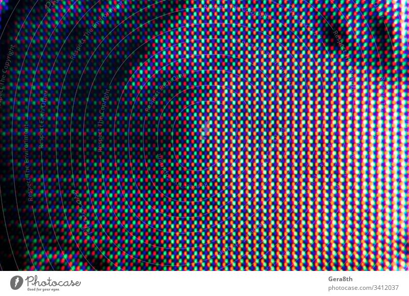 abstraktes Hintergrundmuster aus farbigen, verschwommenen Punkten auf dunklem Hintergrund abstrakter Hintergrund Abstraktes Muster schwarz blanko blau Unschärfe