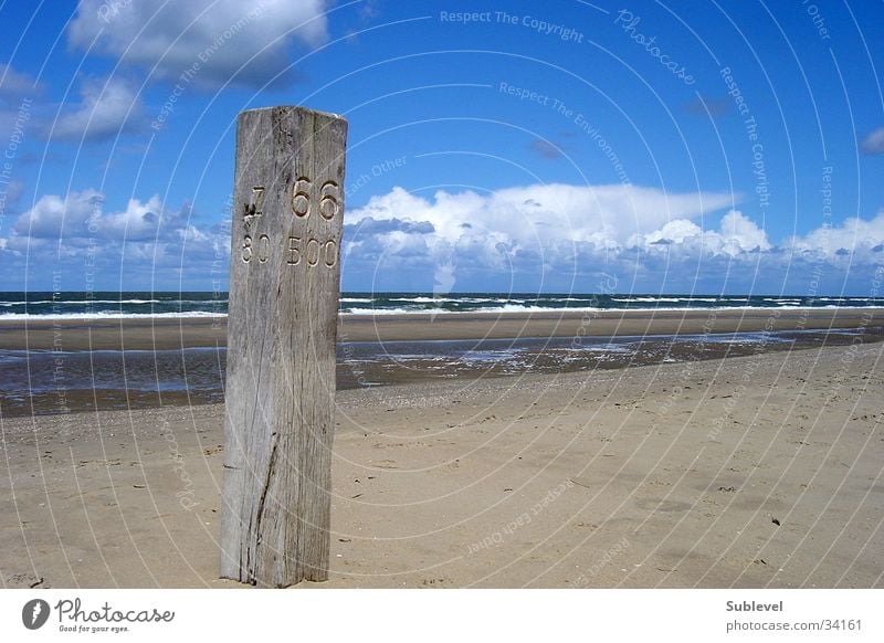 Zandvoort Strand Zuid Meer Niederlande Sand zandvoort