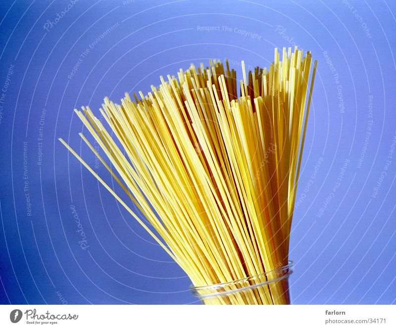 spaghettistrauss Nudeln Spaghetti Fächer Ernährung Blumenstrauß