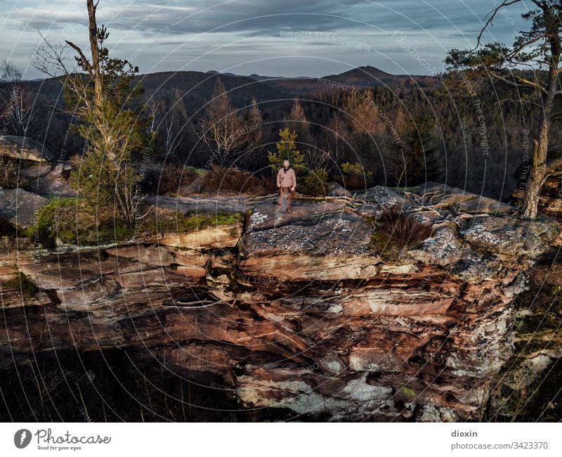 Und Tschüss! Selbstportrait Natur Wald Felsen Landschaft Außenaufnahme Pflanze Berge u. Gebirge