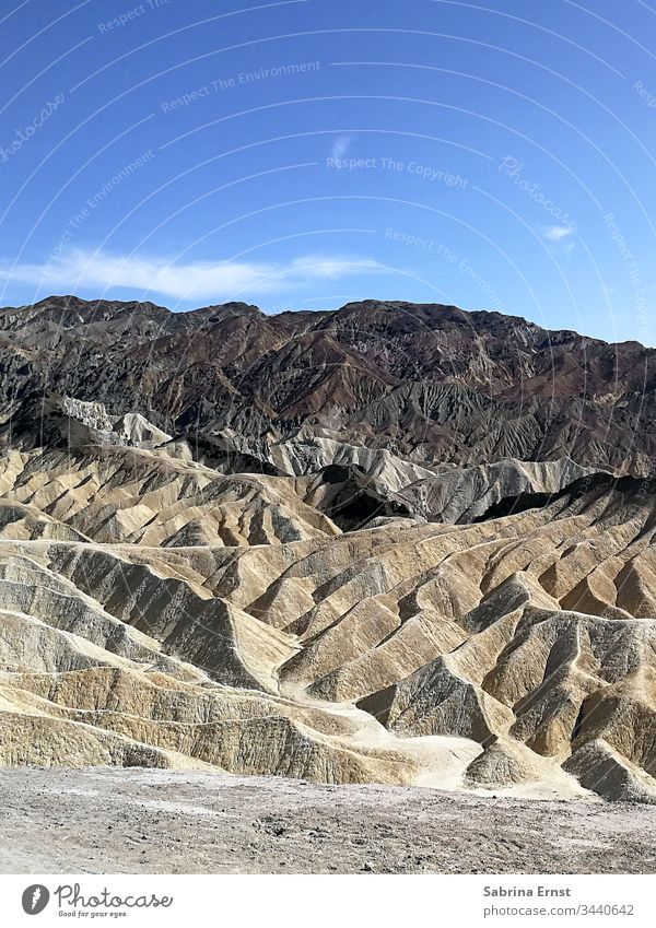 Wustenlandschaft In Death Valley Usa Ein Lizenzfreies Stock Foto Von Photocase