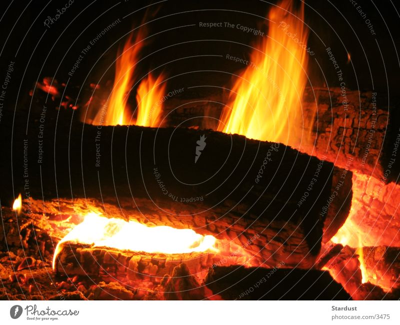 Light my fire Holz Glut brennbar Brand Flamme