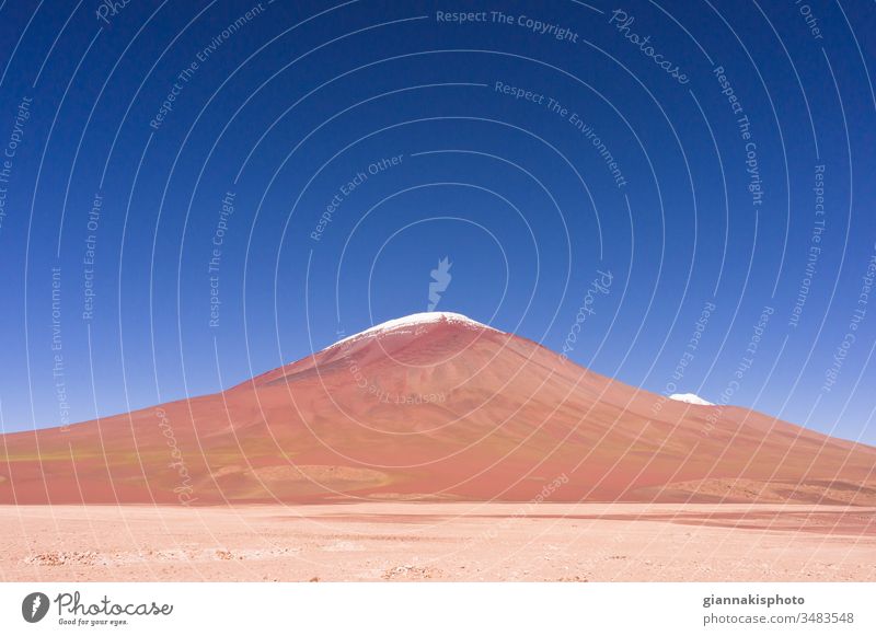 Vulkan Licancabur, Altiplano, Bolivien, Südamerika Abenteuer altiplano Altiplano Seen Anden Andengebirge schön Schönheit der Natur blau Blauer Horizont
