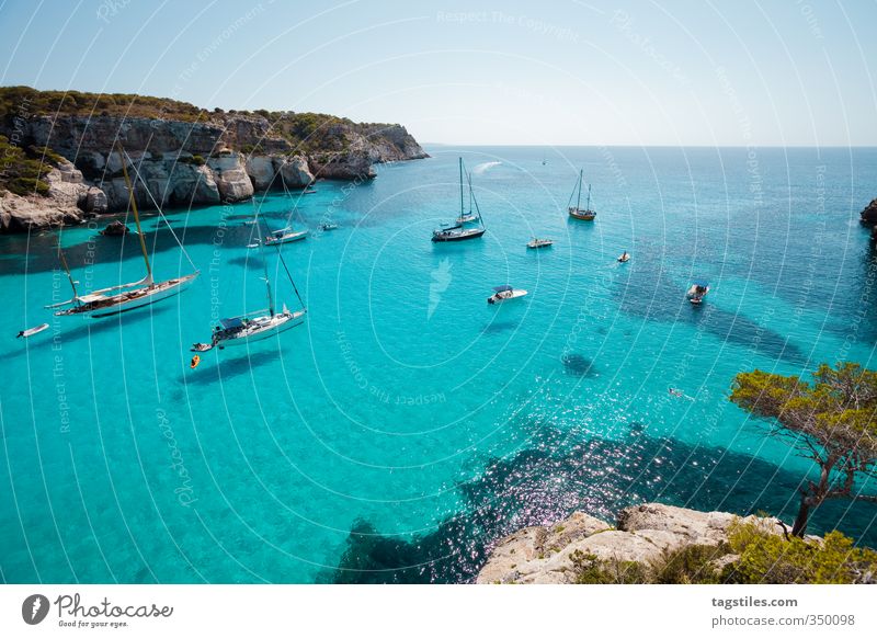 CALA MACARELLA Menorca Cala Macarella Cala Macarelleta Balearen Mittelmeer Paradies himmlisch paradiesisch Spanien Ferien & Urlaub & Reisen Reisefotografie