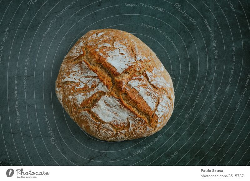 Hausgemachtes Brot selbstgemacht Essen zubereiten Lebensmittel Ernährung Farbfoto Backwaren lecker Frühstück Teigwaren frisch Gesundheit Nahaufnahme Bioprodukte