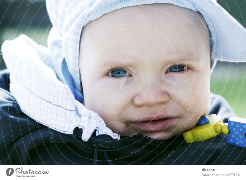Mick Baby Porträt Mann 8 Monate Junge Gesicht