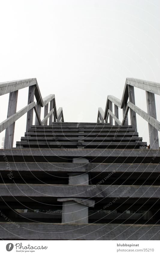 Stairway to Heaven Holz Brücke Treppe Mount Washington DC Himmel Geländer