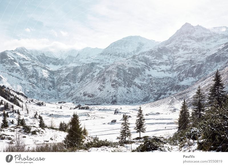 Sport Gastein Sportgastein Herbst Alpen verschneit hohe Tauern Nationalpark Hohe Tauern Berg Alpin Ostalpen Gebirge Skigebiet Skifahren Winterurlaub Österreich
