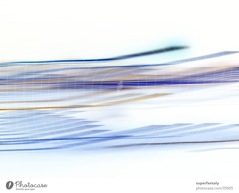 abstract 002 zyan weiß Hintergrundbild Fototechnik blau schlierren Bewegung Linie