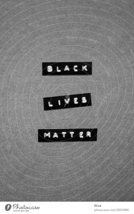 Black Lives Matter. Solidarität. Rassismus. Proteste. proteste demonstrationen geschrieben Worte Verantwortung Text grau schwarz black lives matter protestieren