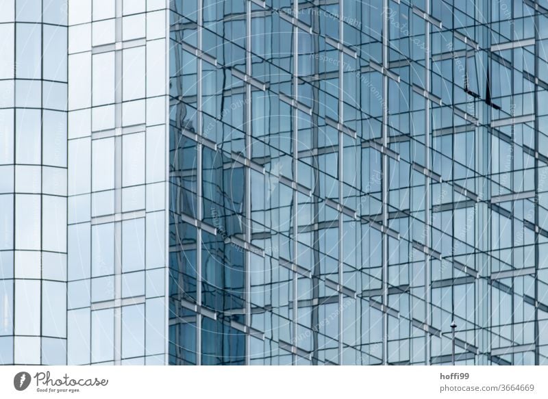 Die europäische Kommission - undurchsichtig, sich spiegelten Glasfassade Europäisches Parlament Europa Fenster Glasscheibe Europa Parlament Architektur