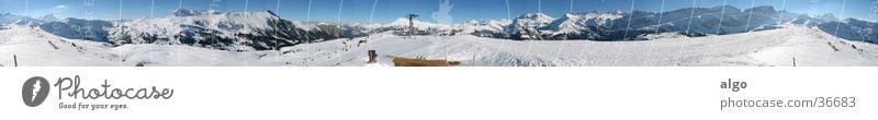 400° Panorama vom Betelberg Panorama (Aussicht) Schweiz Berner Oberland Schneeberg Berge u. Gebirge Rundumpanorama Alpen Schweizeralpen Lenk Wildstrubel 360°