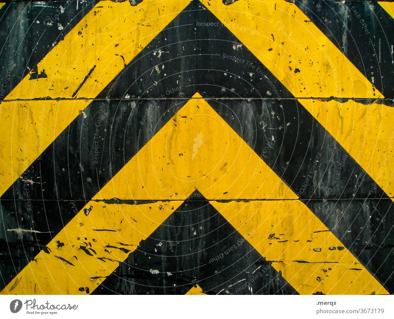 Heavy Metal Muster Design Verkehr Metall Linie dreckig Grafik u. Illustration einfach schwarz Symmetrie gelb Hintergrundbild Schilder & Markierungen Kratzer