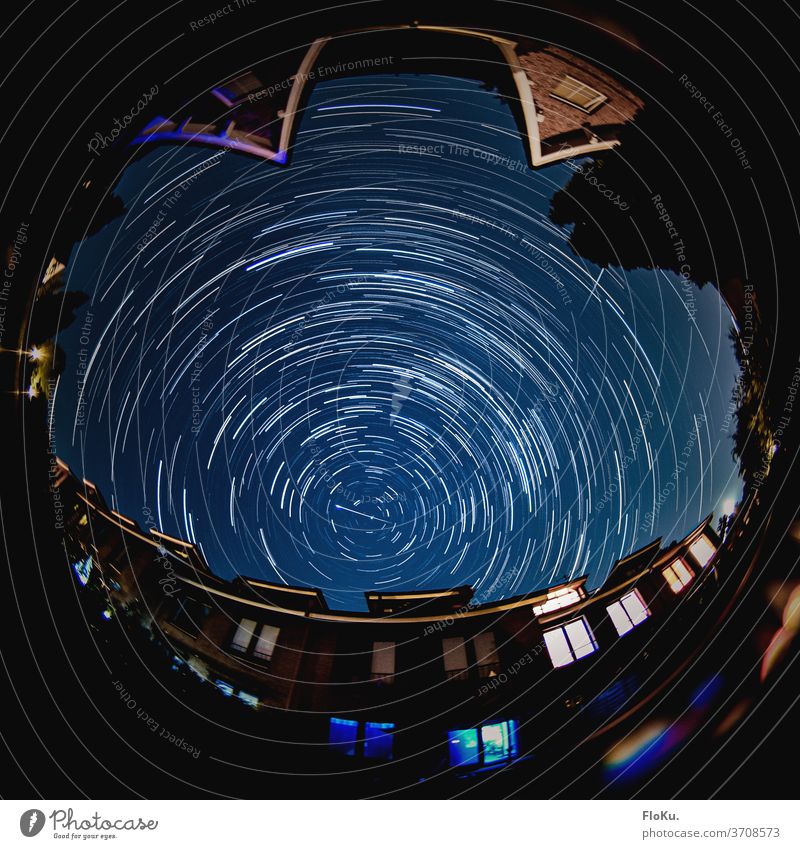 Perseiden 2020 - Langzeit Astrostacking Sterne weltall astronomie weltraum Langzeitbelichtung Astrofotografie Nachtaufnahme himmel wolkenlos sternschnuppe