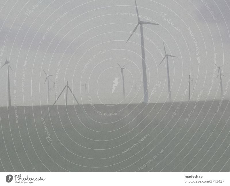 Ökostrom Strom Windrad Windkraft ökologisch Energiewirtschaft Windkraftanlage Erneuerbare Energie Umweltschutz Technik & Technologie umweltfreundlich Sauberkeit