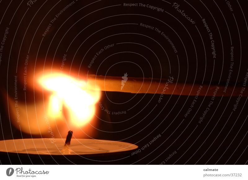 .:experimente mit feuer:. #2 Kerze Teelicht Streichholz Häusliches Leben Brand