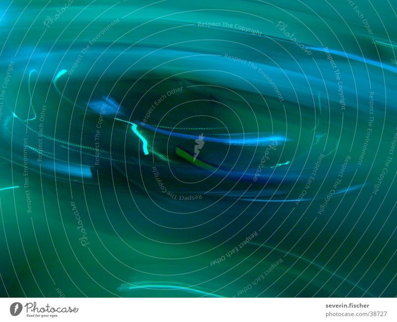 Jib-Jiab Unschärfe Blauverlauf Wasserwirbel Langzeitbelichtung PKW Kreis Verwirbelung moving Bewegung